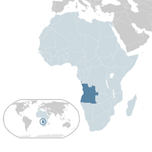 Angola Geographic Location