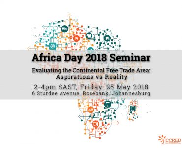 CCRED-PESA Africa Day Seminar - Evaluating the Continental Afric